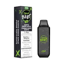 GUSTO GREEN APPLE - FLAVOUR BEAST 5K